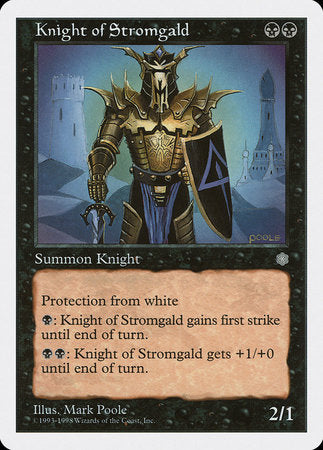 Knight of Stromgald [Anthologies] | Cracking-Singles