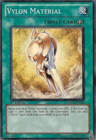 Vylon Material [HA05-EN028] Super Rare | Cracking-Singles