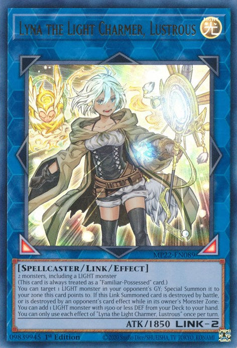 Lyna the Light Charmer, Lustrous [MP22-EN089] Ultra Rare | Cracking-Singles