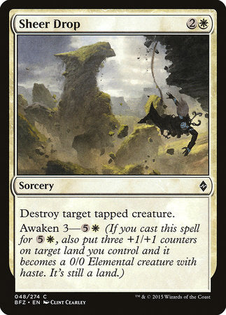 Sheer Drop [Battle for Zendikar] | Cracking-Singles