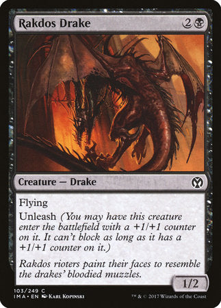 Rakdos Drake [Iconic Masters] | Cracking-Singles