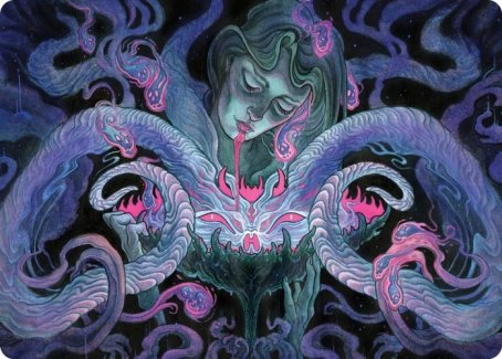 Demonic Bargain Art Card [Innistrad: Crimson Vow Art Series] | Cracking-Singles