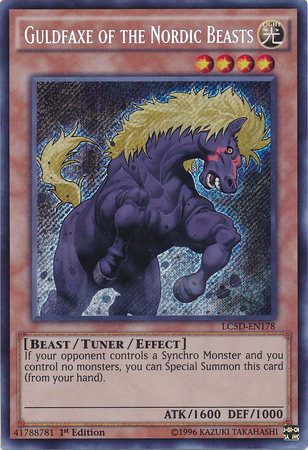 Guldfaxe of the Nordic Beasts [LC5D-EN178] Secret Rare | Cracking-Singles