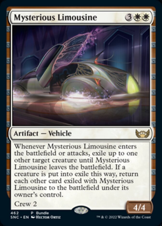Mysterious Limousine (Bundle) [Streets of New Capenna] | Cracking-Singles