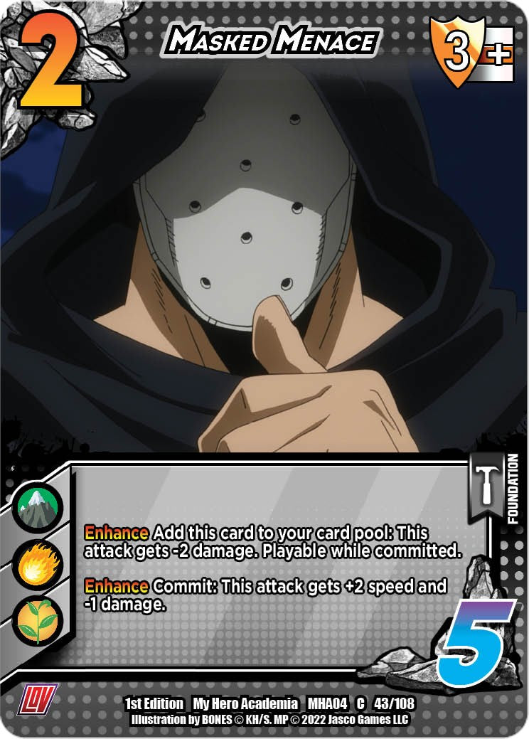 Masked Menace [League of Villains] | Cracking-Singles