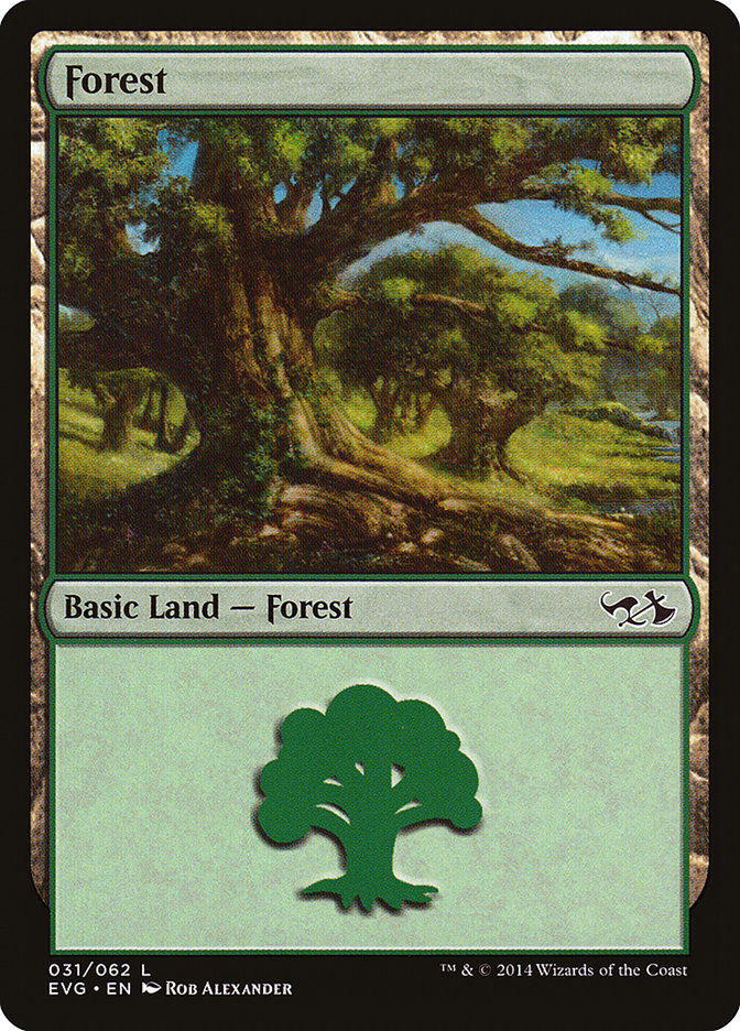Forest (31) (Elves vs. Goblins) [Duel Decks Anthology] | Cracking-Singles