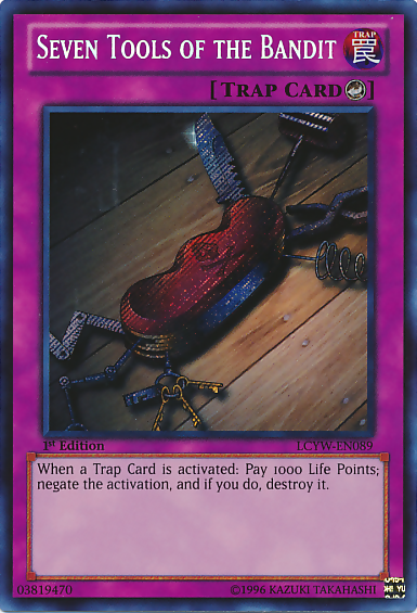 Seven Tools of the Bandit [LCYW-EN089] Secret Rare | Cracking-Singles