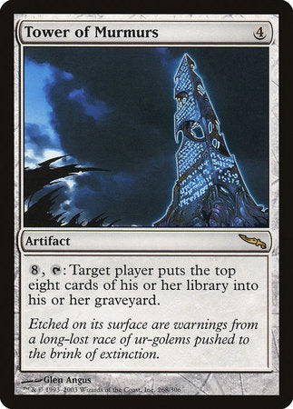Tower of Murmurs [Mirrodin] | Cracking-Singles