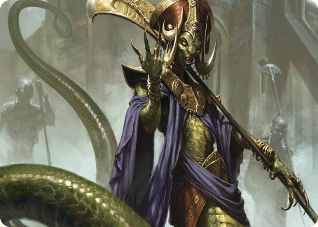 Sidisi, Brood Tyrant Art Card [Commander Masters Art Series] | Cracking-Singles