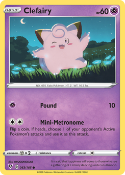 Clefairy (063/185) [Sword & Shield: Vivid Voltage] | Cracking-Singles