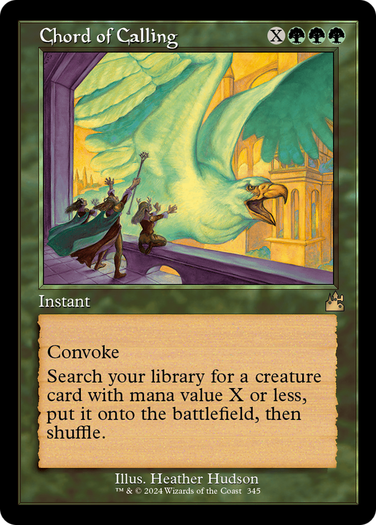 Chord of Calling (Retro Frame) [Ravnica Remastered] | Cracking-Singles