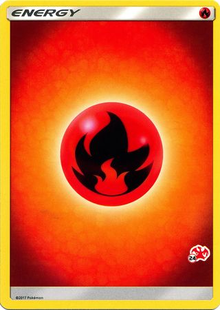 Fire Energy (Charizard Stamp #24) [Battle Academy 2020] | Cracking-Singles