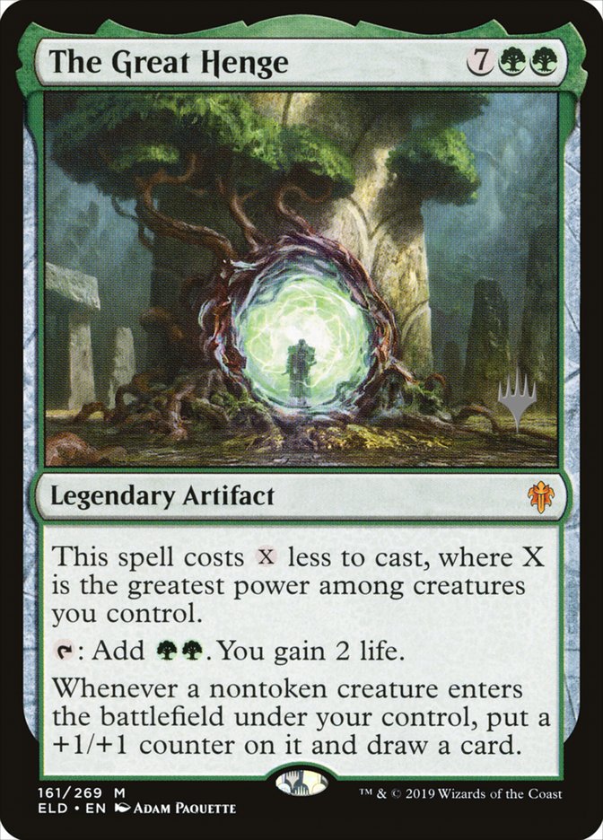 The Great Henge (Promo Pack) [Throne of Eldraine Promos] | Cracking-Singles