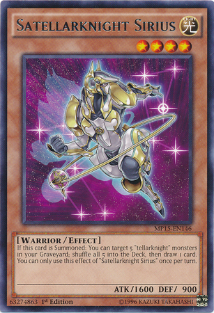 Satellarknight Sirius [MP15-EN146] Rare | Cracking-Singles