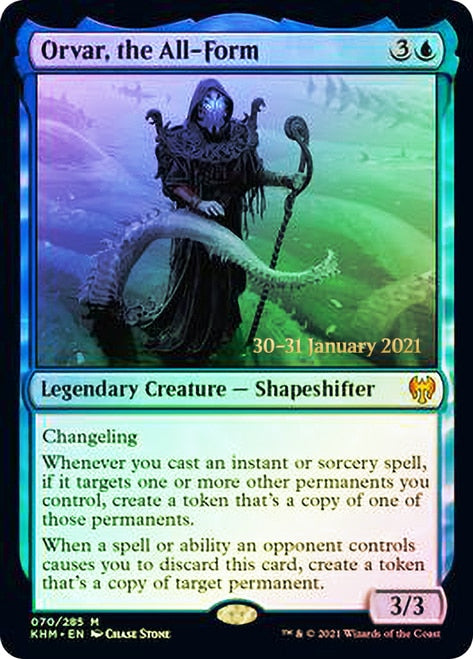 Orvar, the All-Form  [Kaldheim Prerelease Promos] | Cracking-Singles