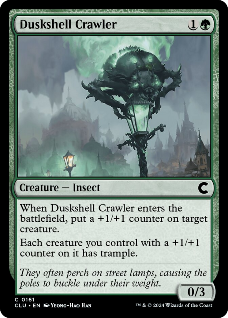 Duskshell Crawler [Ravnica: Clue Edition] | Cracking-Singles