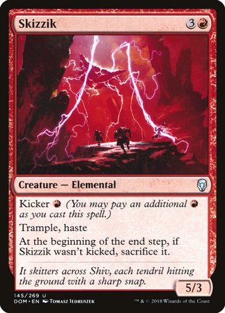 Skizzik [Dominaria] | Cracking-Singles