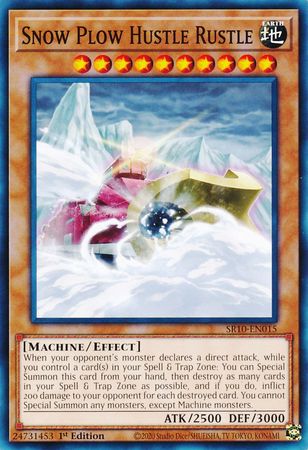 Snow Plow Hustle Rustle [SR10-EN015] Common | Cracking-Singles