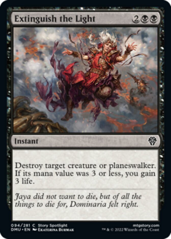 Extinguish the Light [Dominaria United] | Cracking-Singles