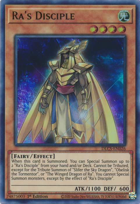Ra's Disciple [DLCS-EN026] Ultra Rare | Cracking-Singles