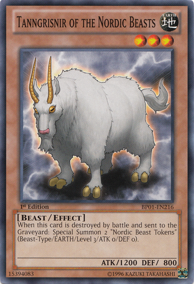 Tanngrisnir of the Nordic Beasts [BP01-EN216] Common | Cracking-Singles