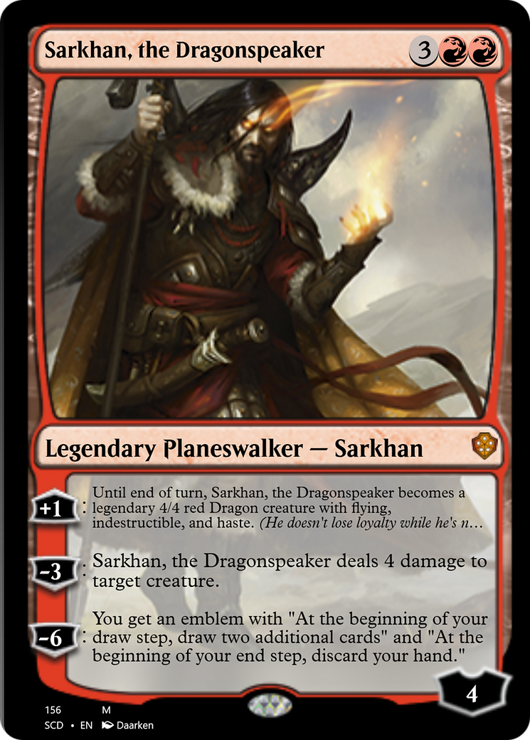 Sarkhan, the Dragonspeaker [Starter Commander Decks] | Cracking-Singles