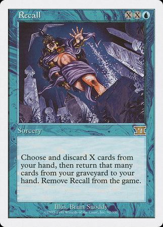 Recall [Classic Sixth Edition] | Cracking-Singles