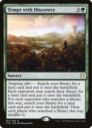 Tempt with Discovery [Commander 2019] | Cracking-Singles