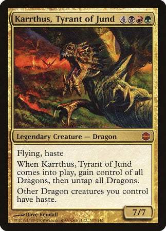 Karrthus, Tyrant of Jund [Alara Reborn] | Cracking-Singles
