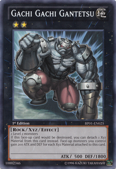 Gachi Gachi Gantetsu [BP01-EN025] Rare | Cracking-Singles