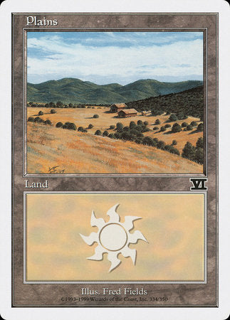 Plains (334) [Classic Sixth Edition] | Cracking-Singles