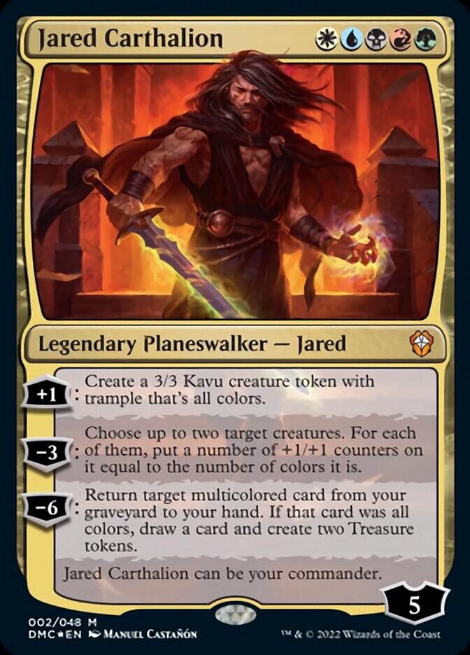 Jared Carthalion [Dominaria United Commander] | Cracking-Singles