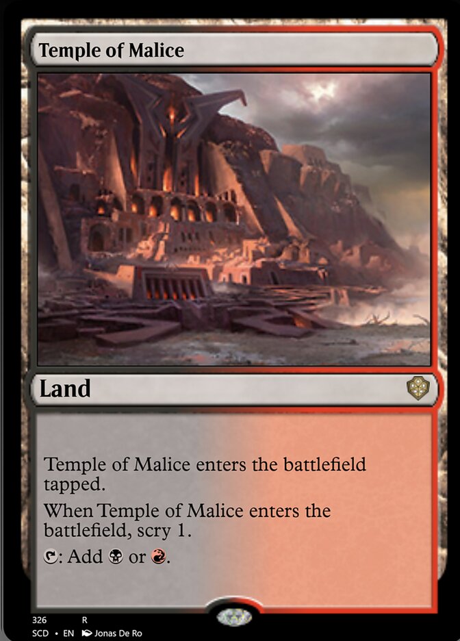 Temple of Malice [Starter Commander Decks] | Cracking-Singles