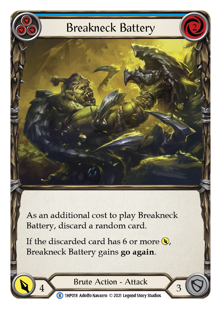 Breakneck Battery (Blue) [1HP018] | Cracking-Singles