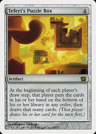 Teferi's Puzzle Box [Eighth Edition] | Cracking-Singles