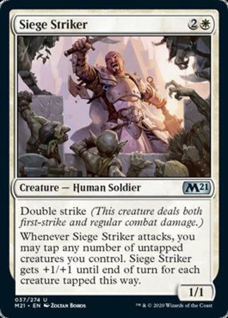 Siege Striker [Core Set 2021] | Cracking-Singles
