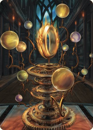 Sol Ring Art Card [Commander Masters Art Series] | Cracking-Singles