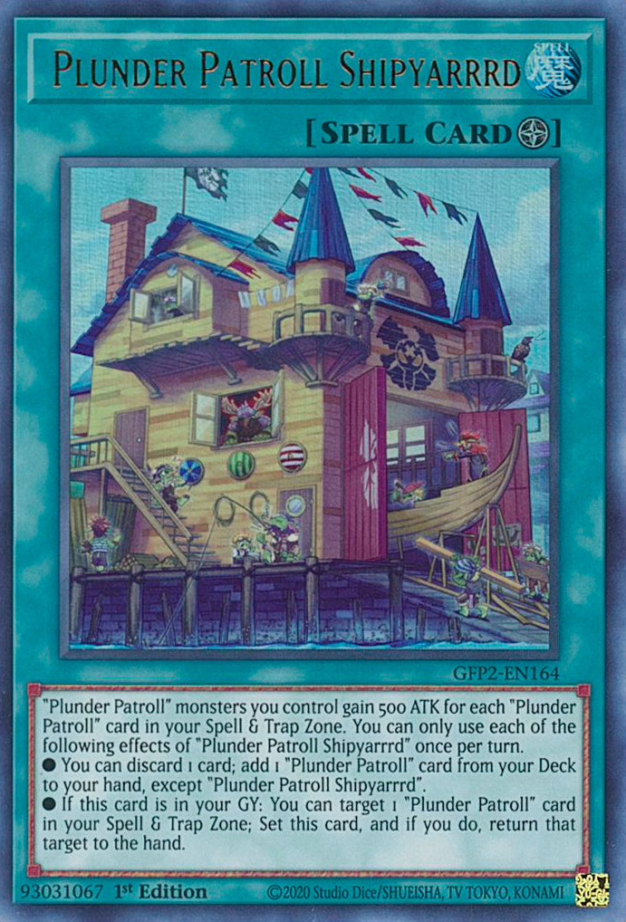 Plunder Patroll Shipyarrrd [GFP2-EN164] Ultra Rare | Cracking-Singles