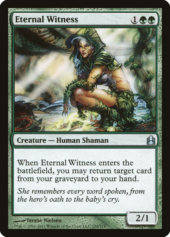 Eternal Witness [Commander 2011] | Cracking-Singles