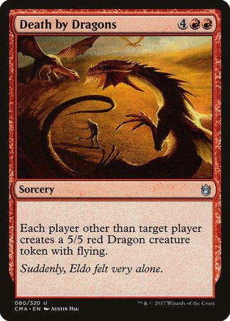 Death by Dragons [Commander Anthology] | Cracking-Singles