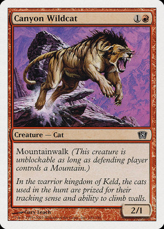 Canyon Wildcat [Eighth Edition] | Cracking-Singles