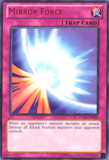 Mirror Force (Red) [DL15-EN018] Rare | Cracking-Singles