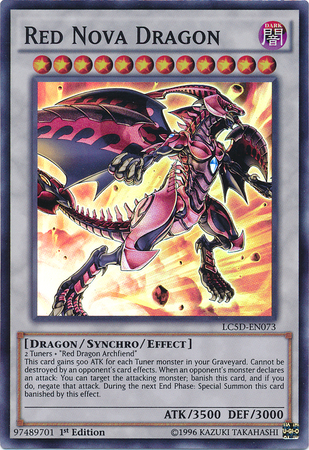 Red Nova Dragon [LC5D-EN073] Super Rare | Cracking-Singles