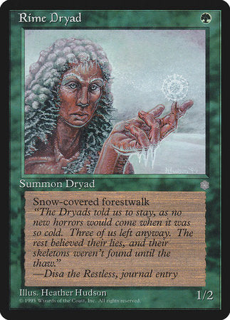 Rime Dryad [Ice Age] | Cracking-Singles