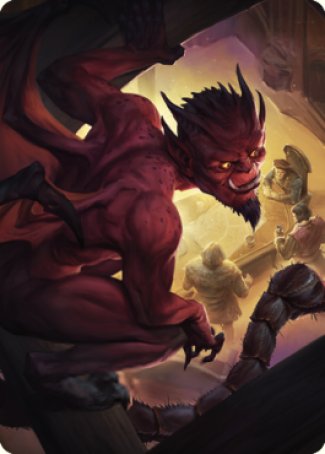 Nefarious Imp Art Card [Commander Legends: Battle for Baldur's Gate Art Series] | Cracking-Singles