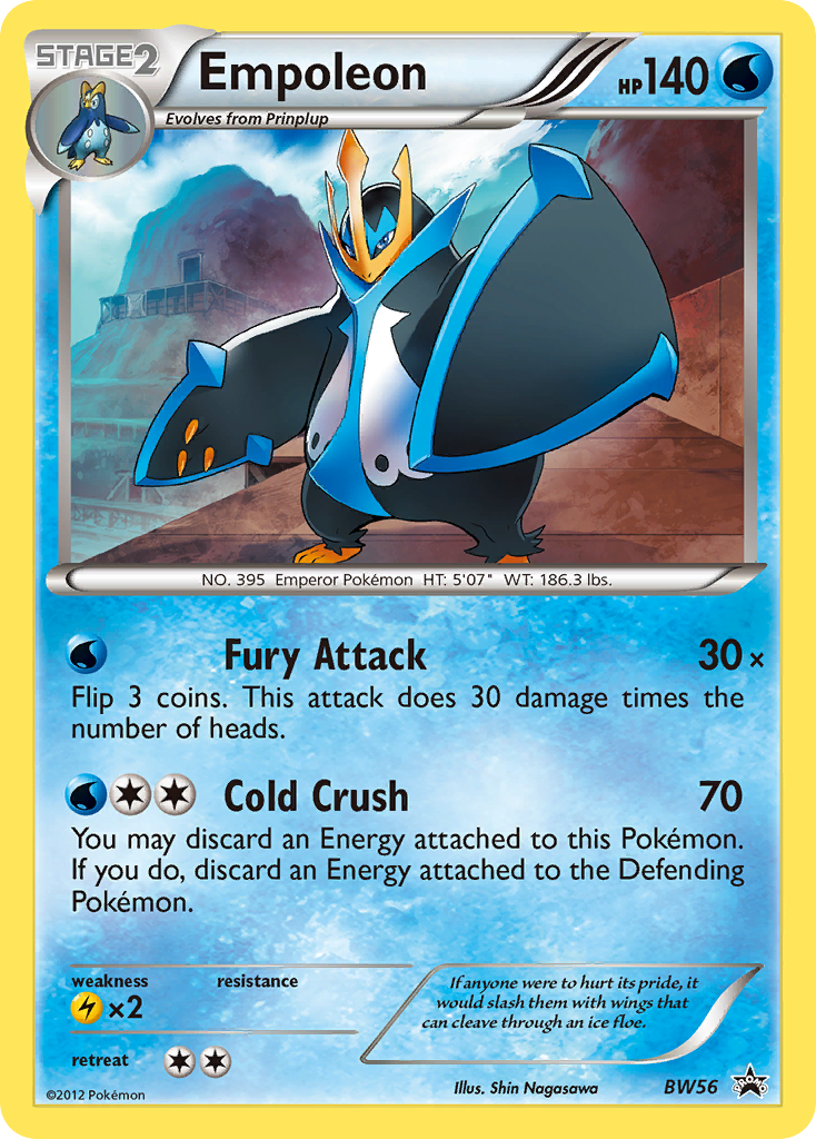 Empoleon (BW56) [Black & White: Black Star Promos] | Cracking-Singles