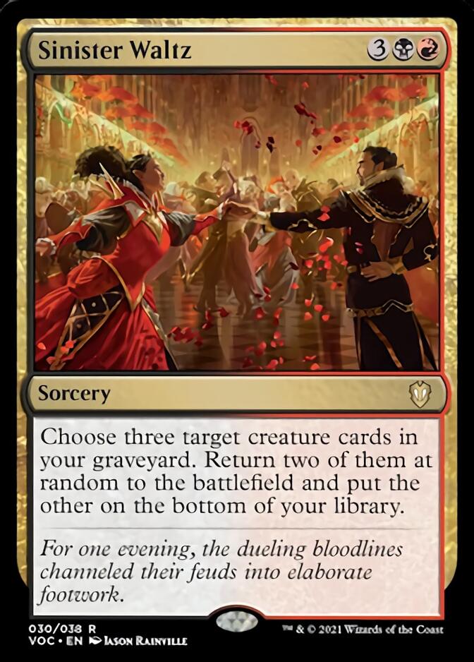 Sinister Waltz [Innistrad: Crimson Vow Commander] | Cracking-Singles