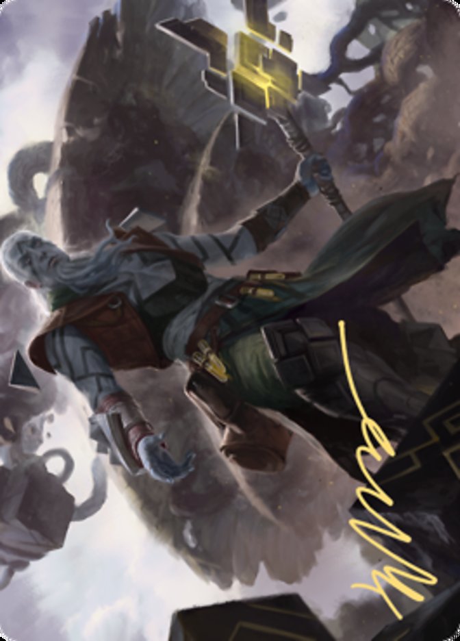Orah, Skyclave Hierophant Art Card [Zendikar Rising Art Series] | Cracking-Singles