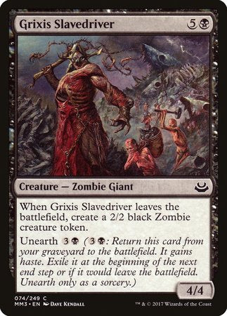 Grixis Slavedriver [Modern Masters 2017] | Cracking-Singles