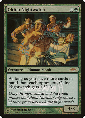 Okina Nightwatch [Arena League 2005] | Cracking-Singles